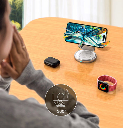 Skorter | Foldable Wireless Magnetic Charging Stand