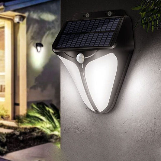 Skorter | Solar Intelligent Triangle Outdoor Waterproof Body Sensor Patio LED Wall Light