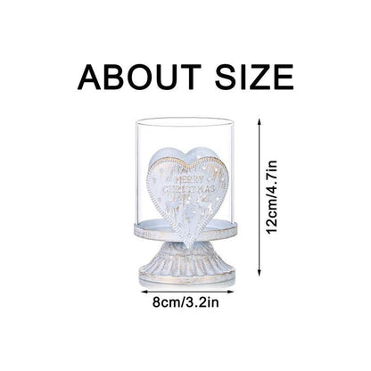 Skorter | 4-piece vintage antique pillar candlestick set