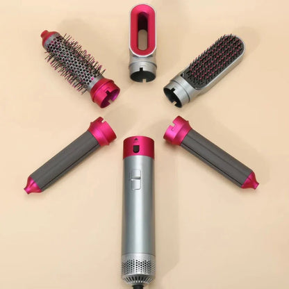 Skorter | 5-in-1 Hair Styler | Auto Curler, Blow Dryer & Flat Brush for All Hair Types at Home