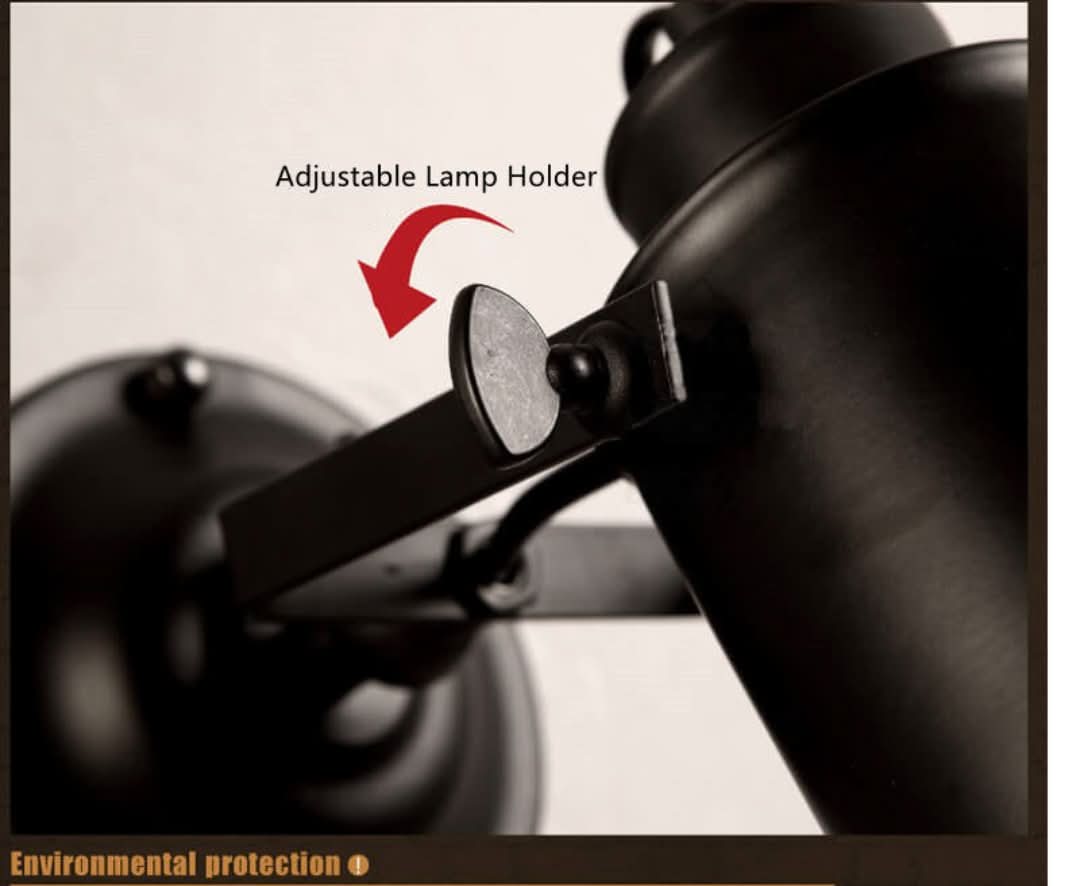 Skorter | Iron Arm - Adjustable Wall Lamp