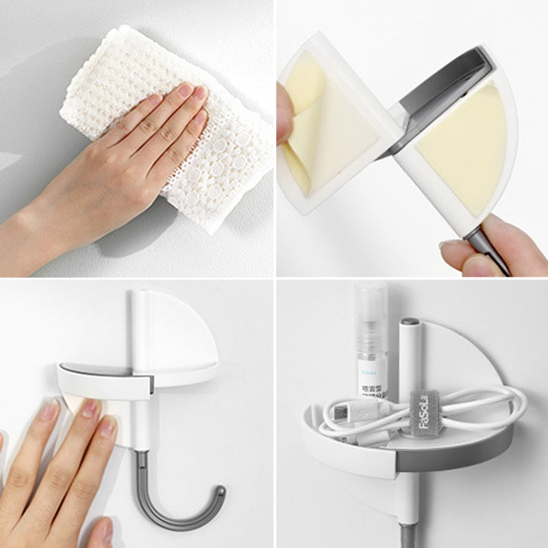 skorter | 2-In-1 Minimalist No-Drill Hook for Kitchen and Bathroom