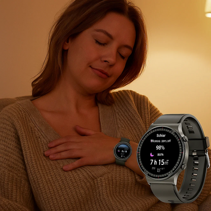 Skorter | CardioSense – Medical ECG Smartwatch with Osram Sensor & 24/7 Health Monitoring