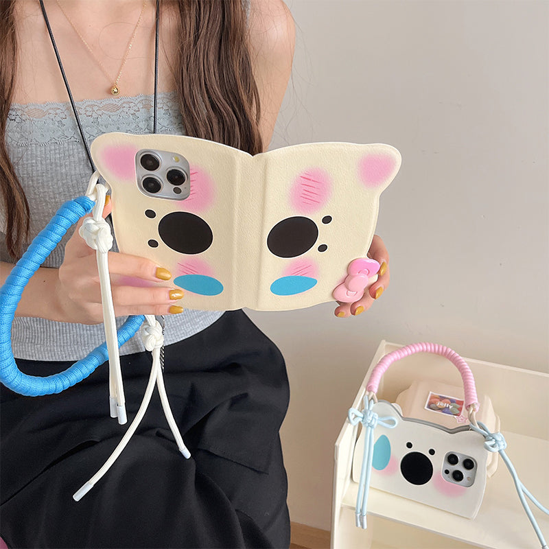 Skorter | Insta-Style Cartoon Westie Flip-Phone Case
