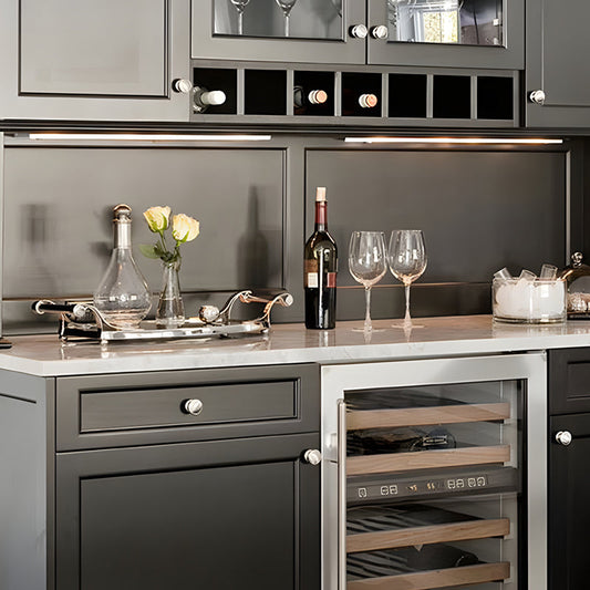 Skorter | KastLys - 6 pcs Long 12V LED Strips for Cabinet Lighting