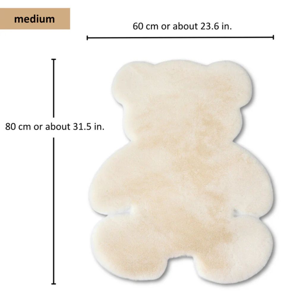 Skorter | Fluffy Charm Teddy Bear Rug