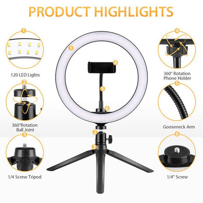 Skorter | LED Ring Light with Stand