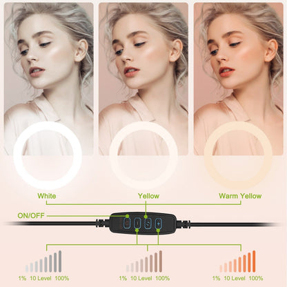 Skorter | 10in 120 LED Self-lighting Ring Light
