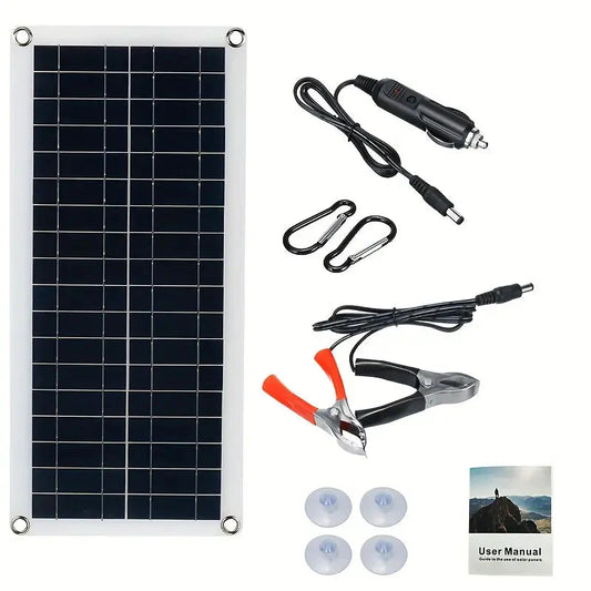 Skorter | 10W Solar Panel 18V Solar Cell 60A&100A Controller Solar Panels