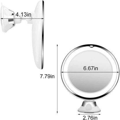 Skorter | 10X Magnifying Mirror with Light