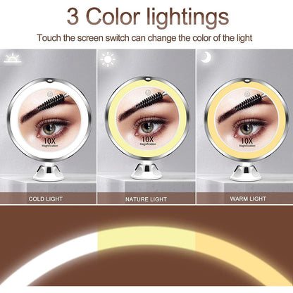 Skorter | 10X Magnifying Mirror with Light