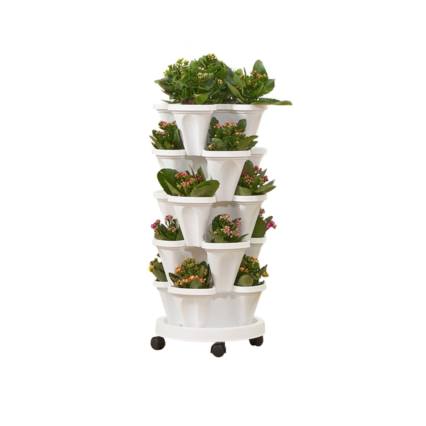 (1+1 FREE) Vertical Stacking Plant Pots