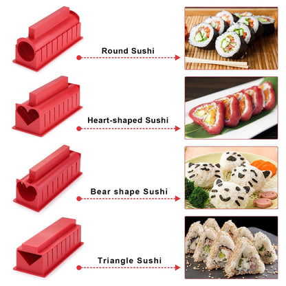 Skorter | 11-piece: Sushi Maker Set Sushi Rolls with high-quality Sushi Knife