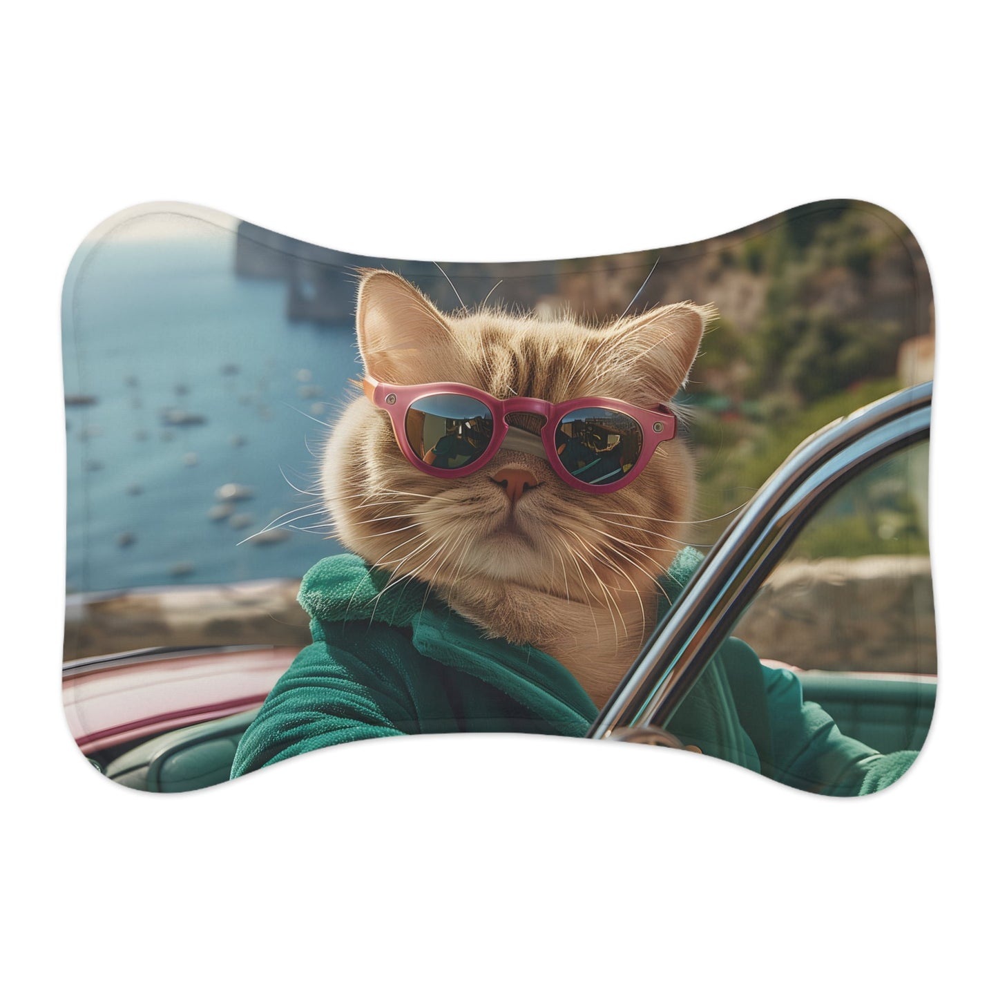 Skorter | in Sunglasses Pet Feeding Mats - 3 Sizes