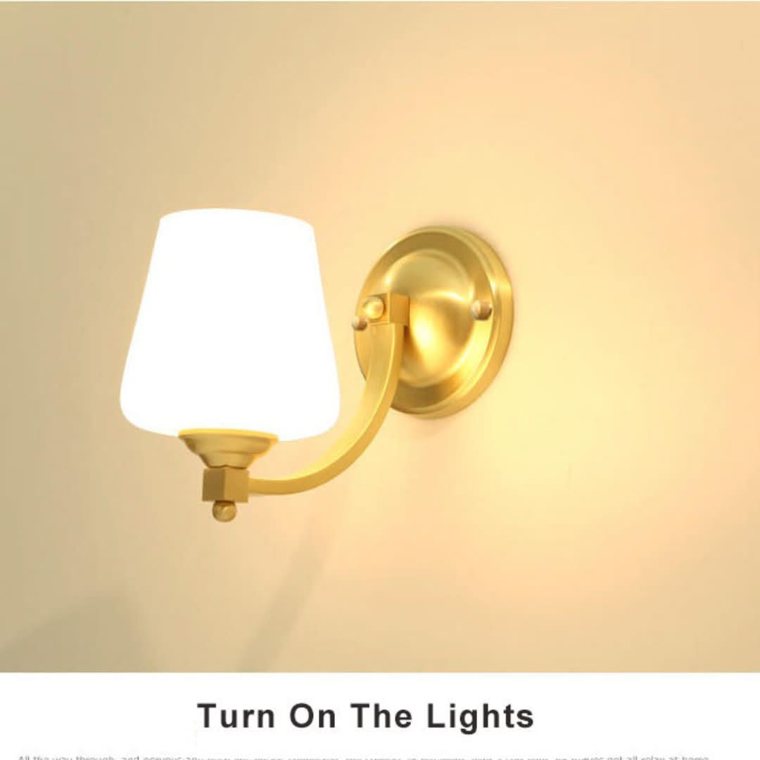 Skorter | Glass Glow - Modern Wall Lamp Made of Glass