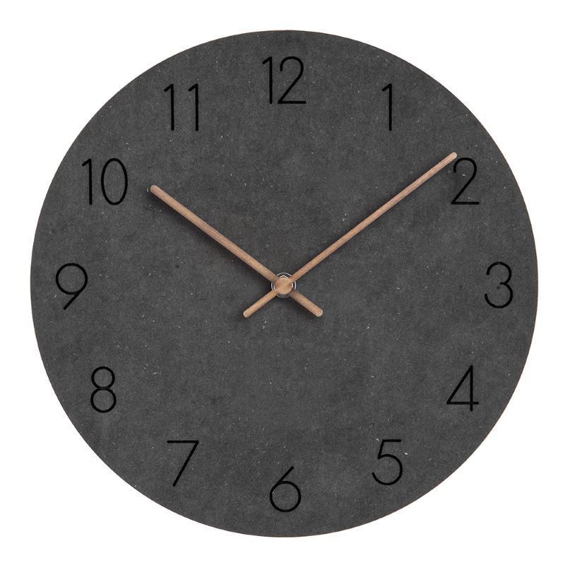 Skorter | Minimalist Norwegian Wall Decoration Silent Clock 29 cm