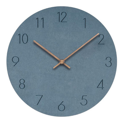 Skorter | Minimalist Norwegian Wall Decoration Silent Clock 29 cm