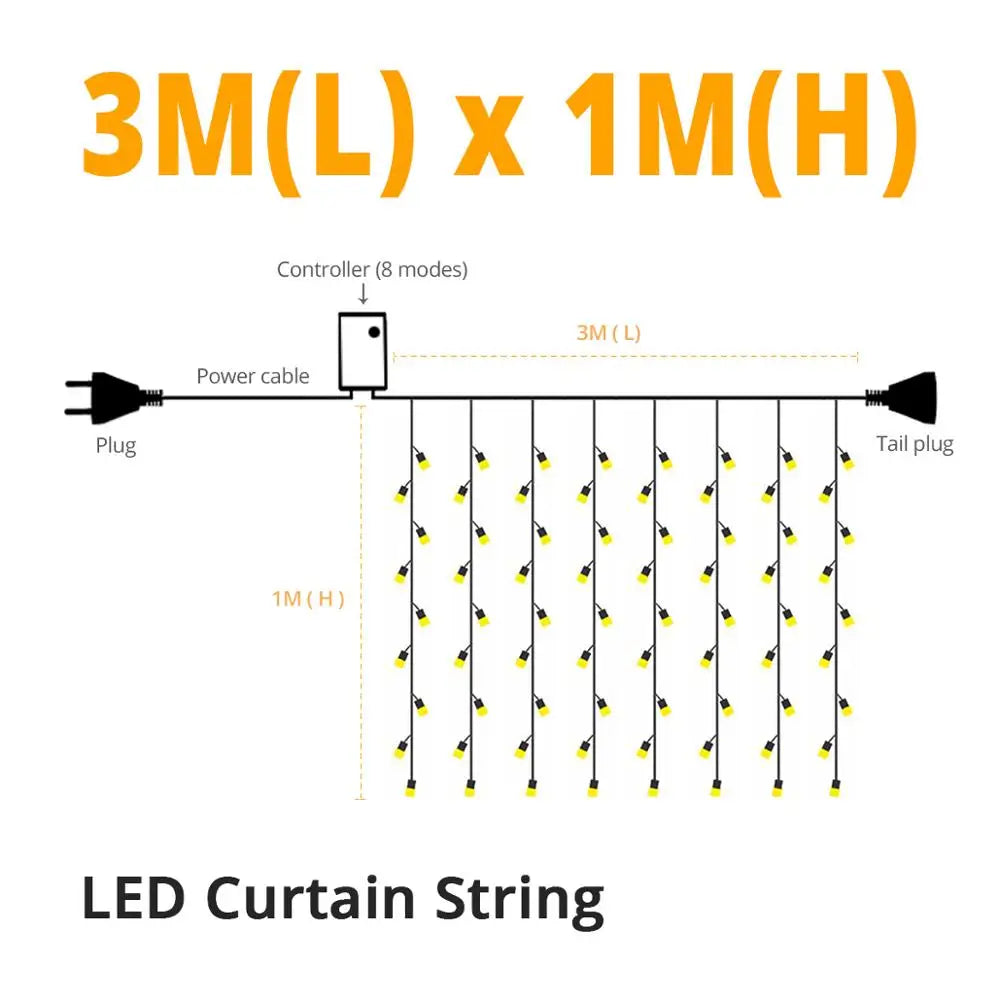 Skorter | LumiCurtain - Outdoor lighting Sling