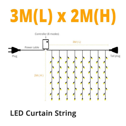 Skorter | LumiCurtain - Outdoor lighting Sling