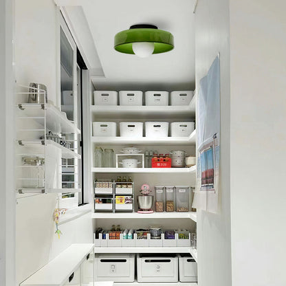 Skorter | LED Round Flush Mount Ceiling Light Fixture - Modern Energy-Efficient Lighting for Contemporary Home Décor & Low Ceilings