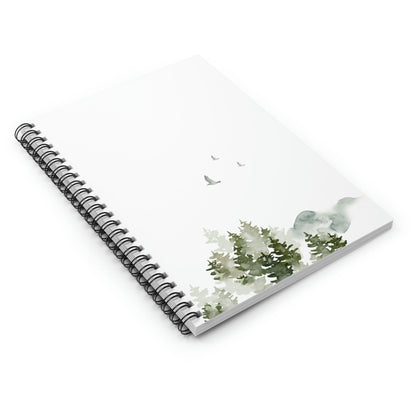 Skorter | and Nature Spiral Notebook