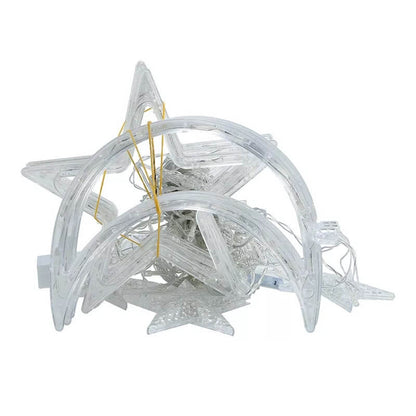 Skorter | Star Moon LED Festival Decoration Atmosphere Decoration Plastic String Lights