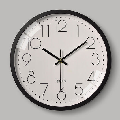 Skorter | Simple Design 3D Silent Classroom Wall Clock 30 cm