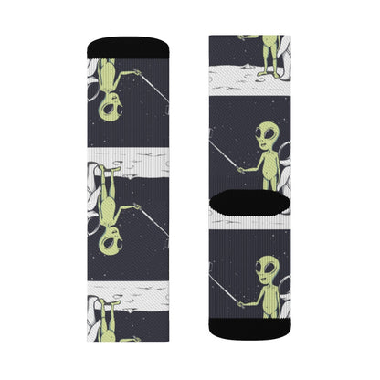 Skorter | Alien Selfie Socks
