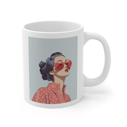Skorter | Chic Sakura Shades Mug
