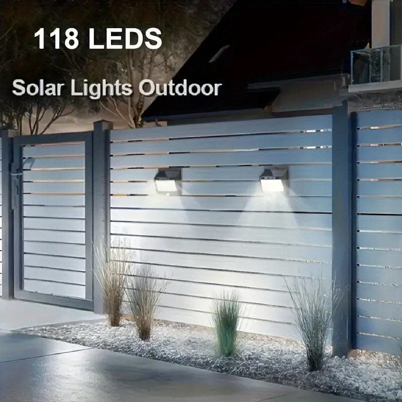 Skorter | 118 LED Ultra-Light Solar Security Outdoor Light