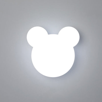 Skorter | Cartoon minimalist bear-shaped LED wall lamp