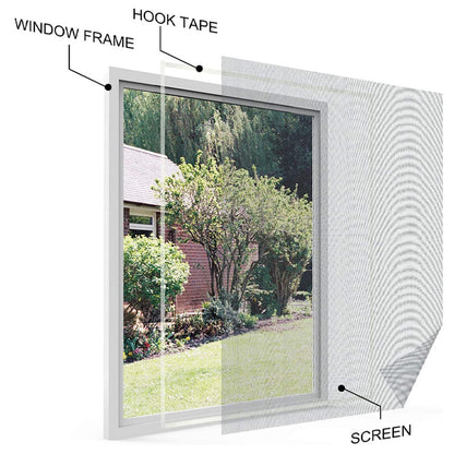 skorter | Anti-Mosquito Self-Adhesive Window Net