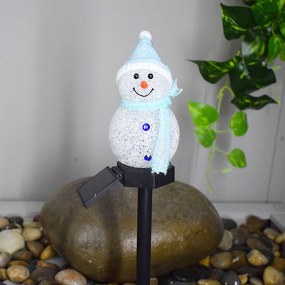 skorter | Super Cute Waterproof Solar-Powered Snowman Lamp