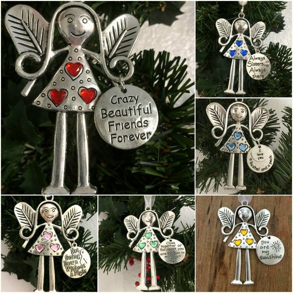 skorter | Angel Ornament Christmas Gift - Funny Friendship Gift