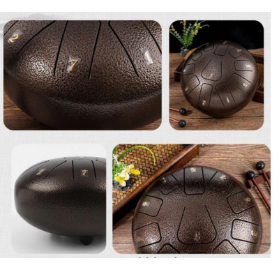 Skorter | EchoDrum – Steel Tongue Drum for Meditation, Yoga, and Relaxation