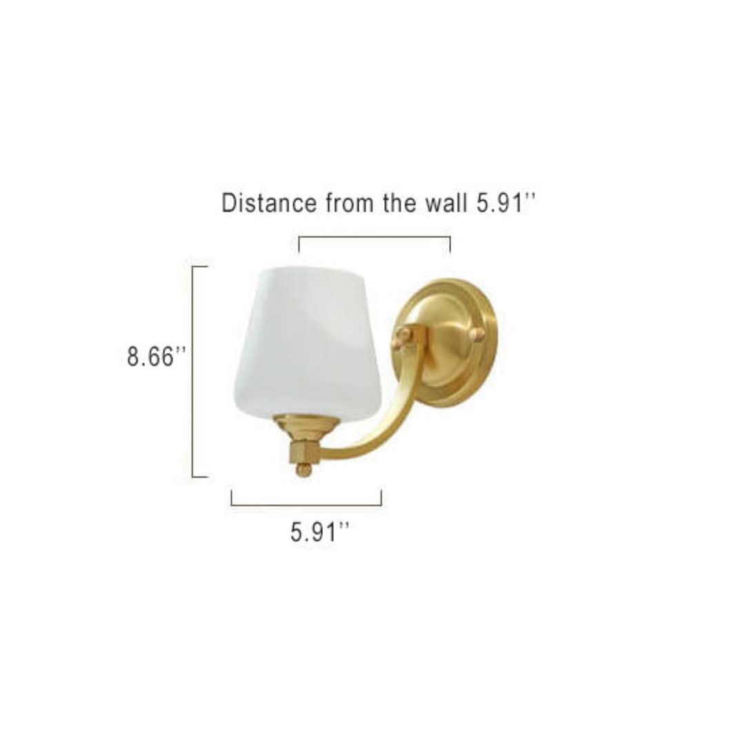 Skorter | Glass Glow - Modern Wall Lamp Made of Glass