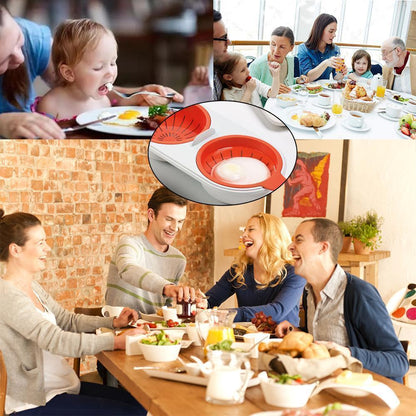 Skorter | Double Microwave Egg Cooker