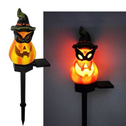 Skorter | Halloween Solar Lights – Decorative LED Garden Lights with Pumpkin and Witch Designs