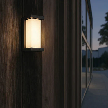 Skorter | Outdoor Wall Light | Waterproof LED Lantern with PIR Motion Sensor | Ideal for Patios, Porches & Walkways