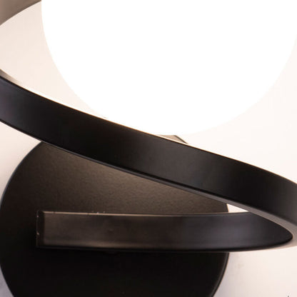 Skorter | Modern minimalist curved LED wall lamp with 1 light