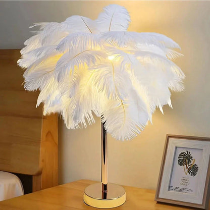 Skorter | LumaPalm Feather Palm Tree Lamp