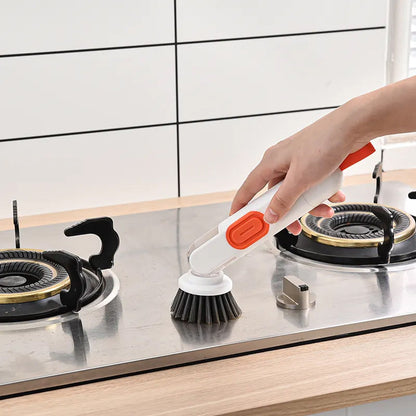 skorter | Multifunctional Long Handle Liquid Filled Cleaning Brush