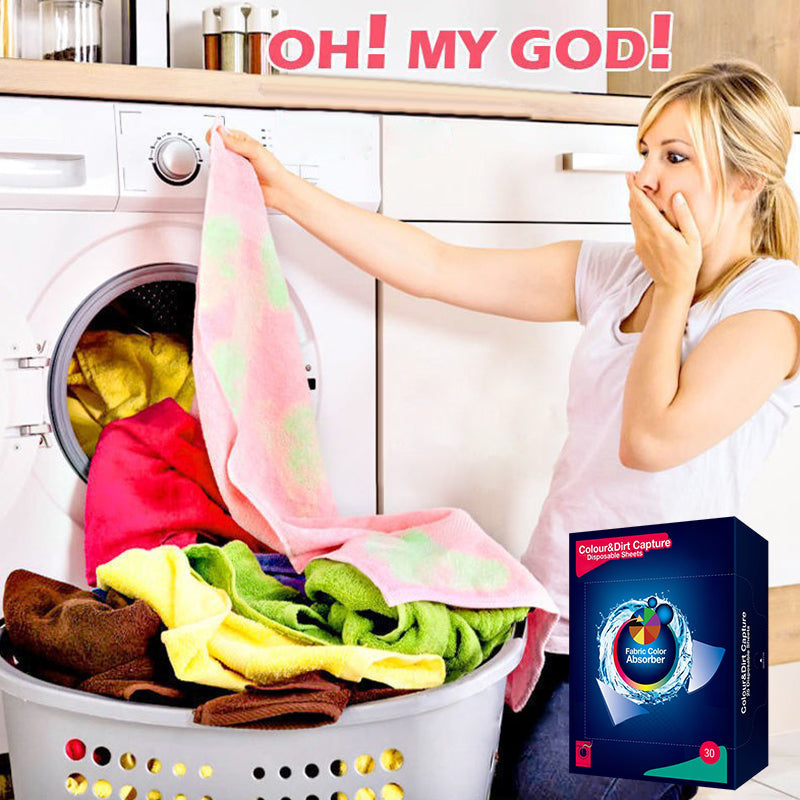 skorter | Color Keeper Sheets Color Absorbing Cloth Sheets, 30 pcs.