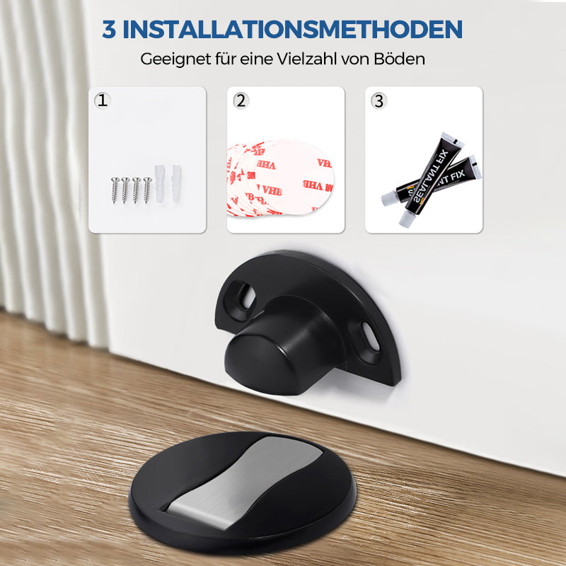 Skorter | Invisible magnetic door stop made of stainless steel