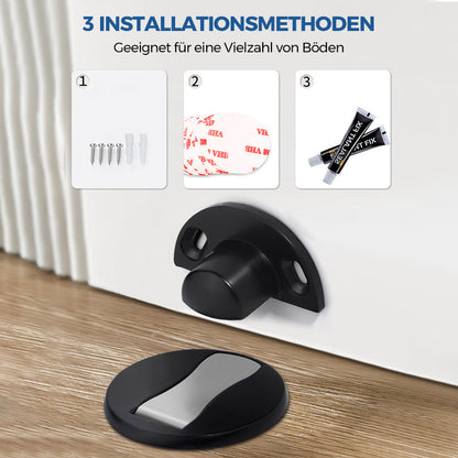 Skorter | Invisible magnetic door stop made of stainless steel