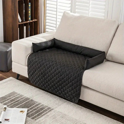 Skorter | Bolstered Quilted Pet Sofa Protector