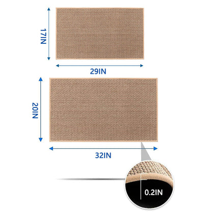 Skorter | Entrance Door Mats: Non-Slip , Washable, Natural Coir for Kitchen, Patio, & Doorway - All Sizes