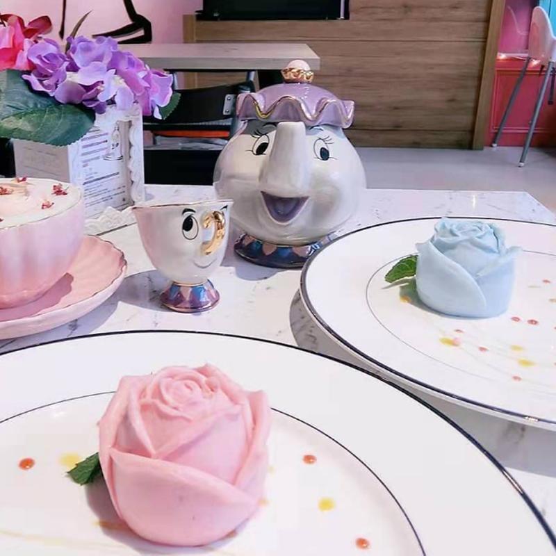 skorter | 3d Silicone Rose Shape Ice Cube Tray