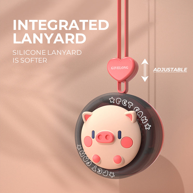 skorter | Cute Animal Lanyard Fan
