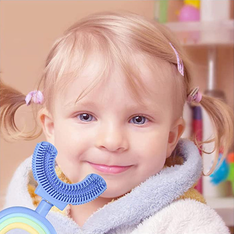Skorter | Children's Rainbow U-shaped Toothbrush
